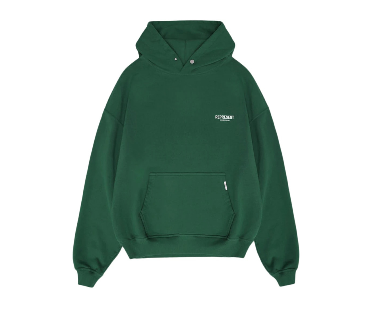 Represent Owner's Club Hoodie Racing Green/White