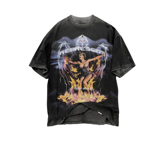 Represent Spirit Reaper Reign In Pain T-Shirt Vintage Black