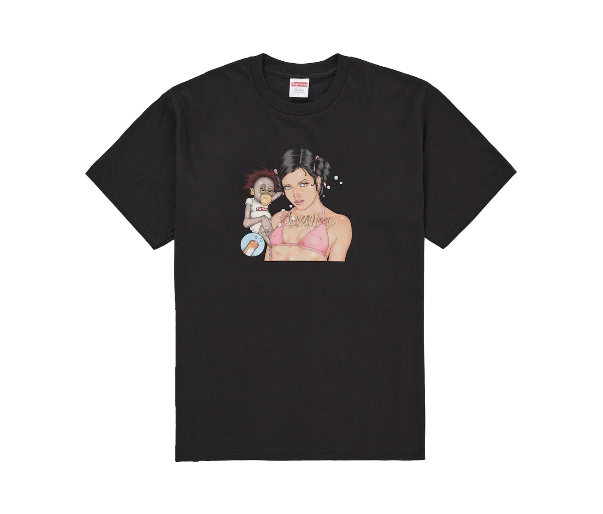 Supreme Angel Tee Black