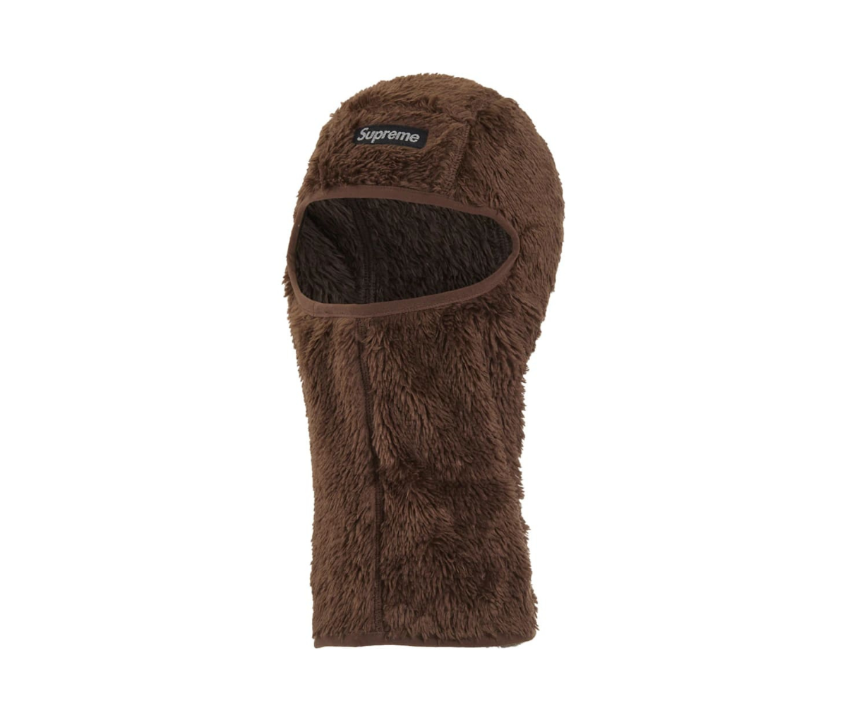 Supreme Fuzzy Balaclava Brown