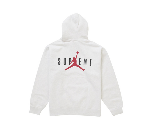 Supreme Jordan Hooded Sweatshirt (FW24) Ash Grey