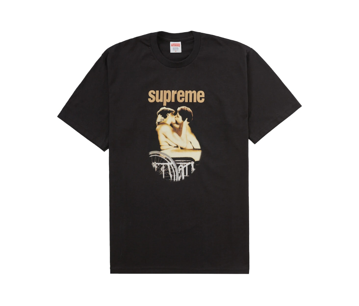 Supreme Kiss Tee (SS23) Black