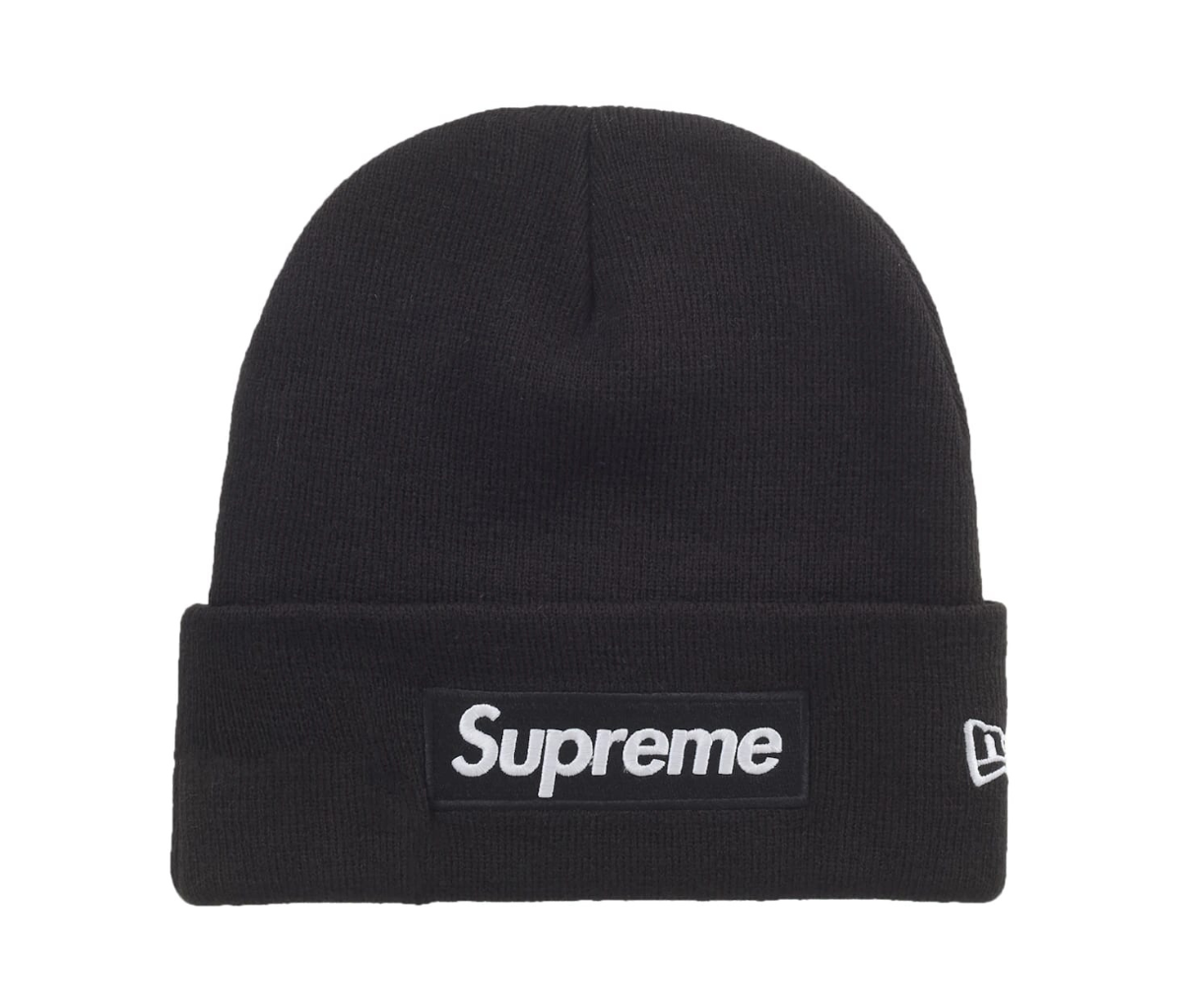 Supreme New Era Box Logo Beanie (FW25) Black