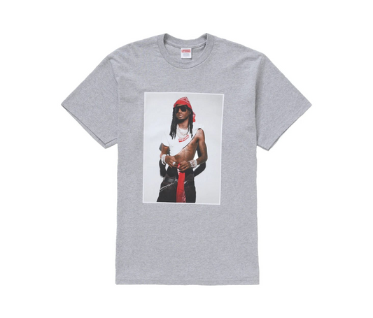 Supreme Playboi Carti Tee Heather Grey