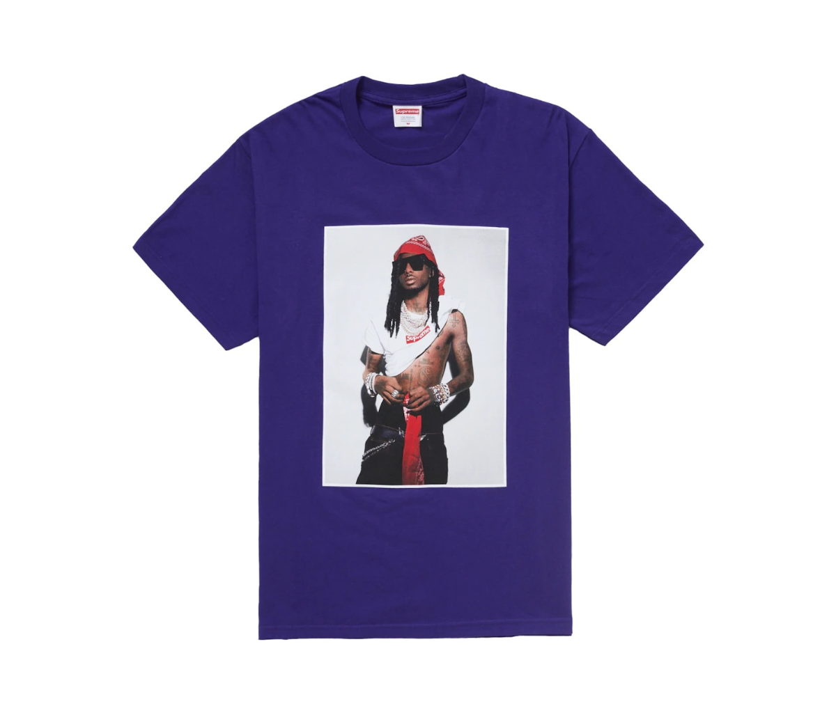 Supreme Playboi Carti Tee Purple