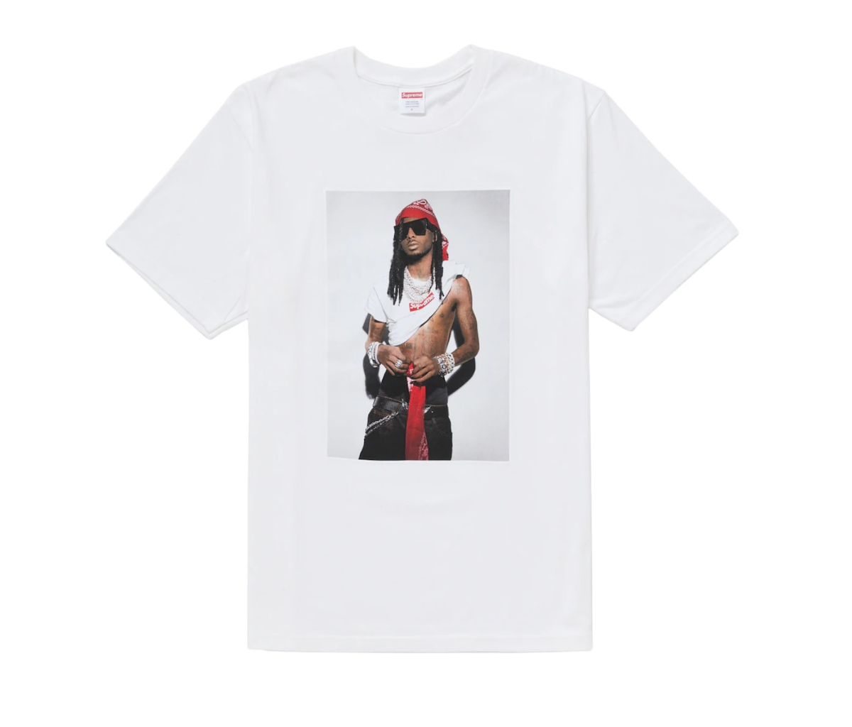 Supreme Playboi Carti Tee White