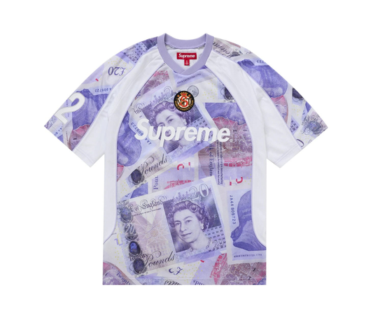 Supreme Pounds Soccer Jersey White