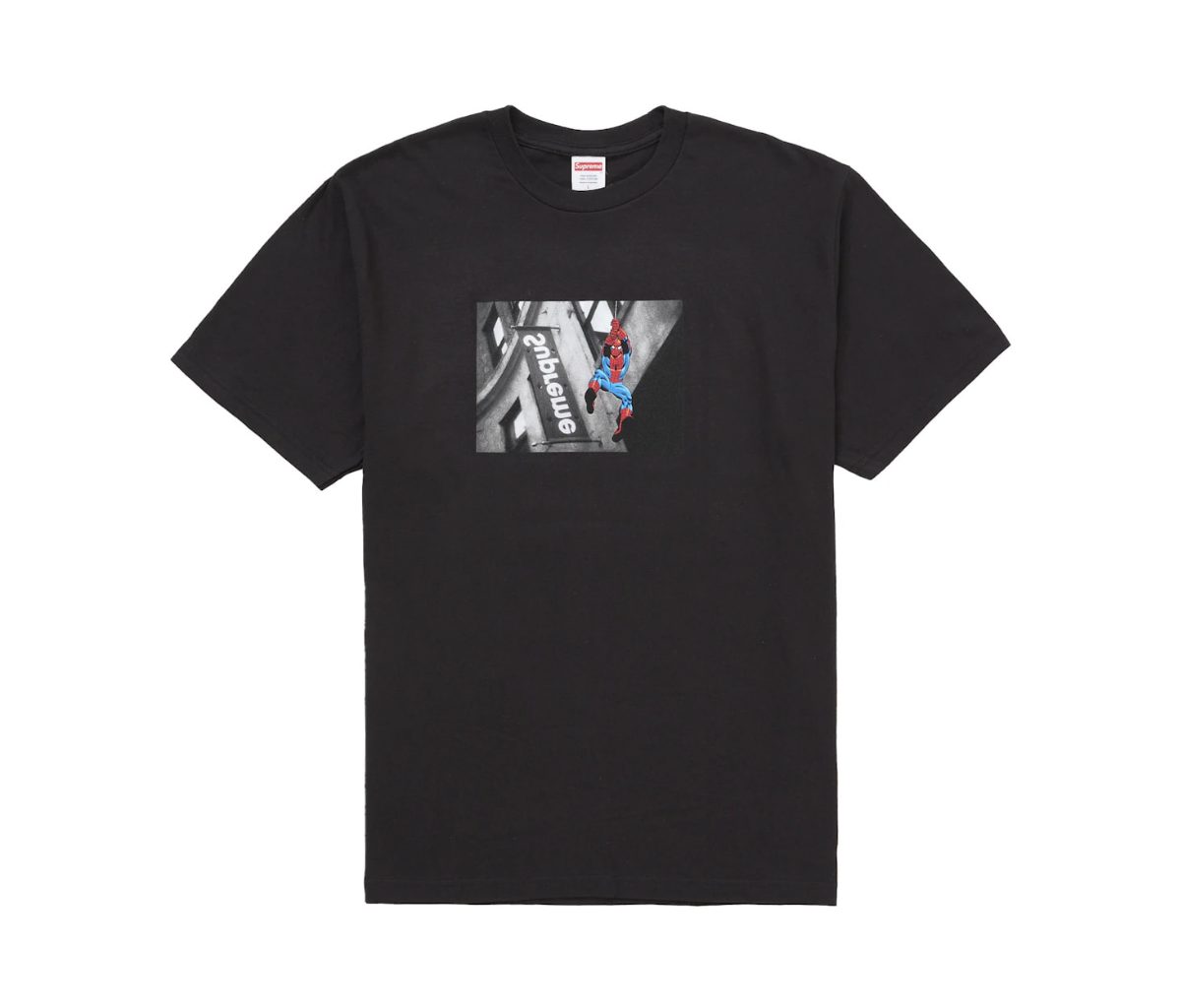 Supreme Spider-Man Tee Black