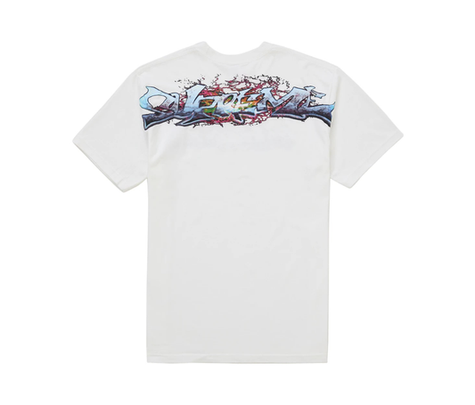 Supreme Tag Tee White