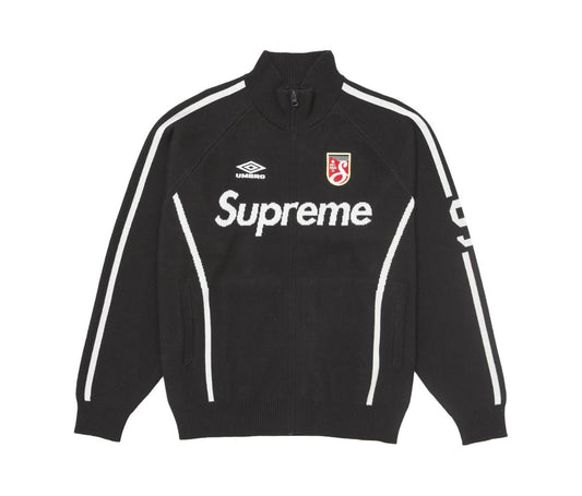 Supreme Umbro Zip Up Sweater Black