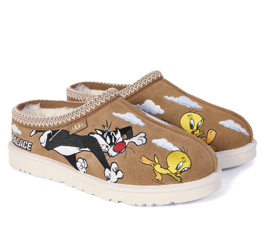 UGG Tasman Slipper Palace x Looney Tunes Chestnut