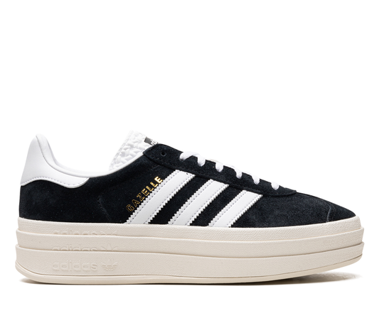 adidas Gazelle Bold Core Black White (Women's) 