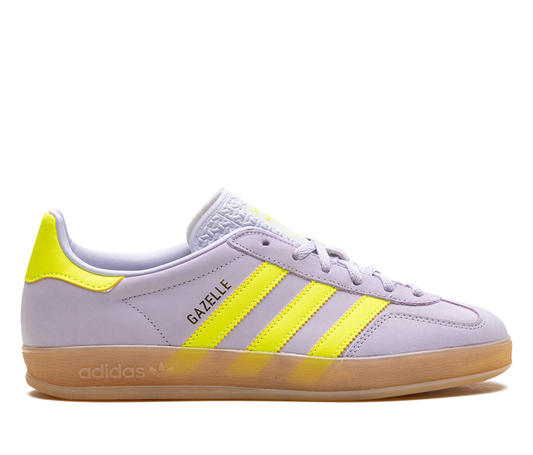adidas Gazelle Indoor Silver Dawn Solar Yellow (Women's)