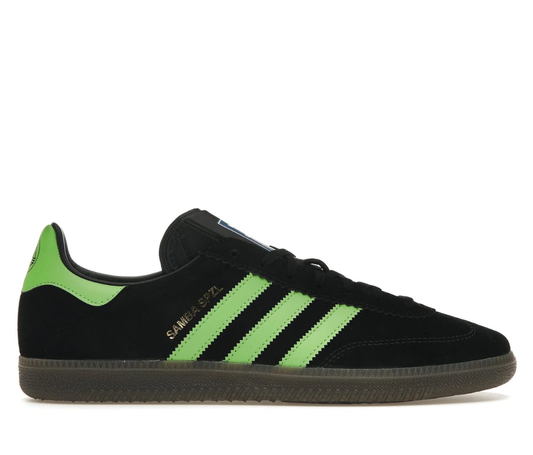 adidas Samba Deco SPZL Black Lucid Lime 