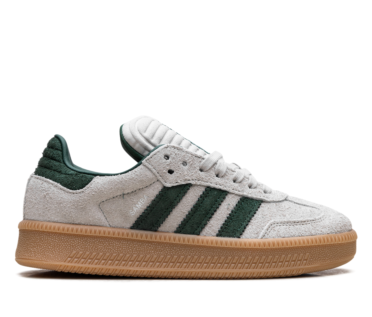 adidas Samba XLG Putty Grey Collegiate Green