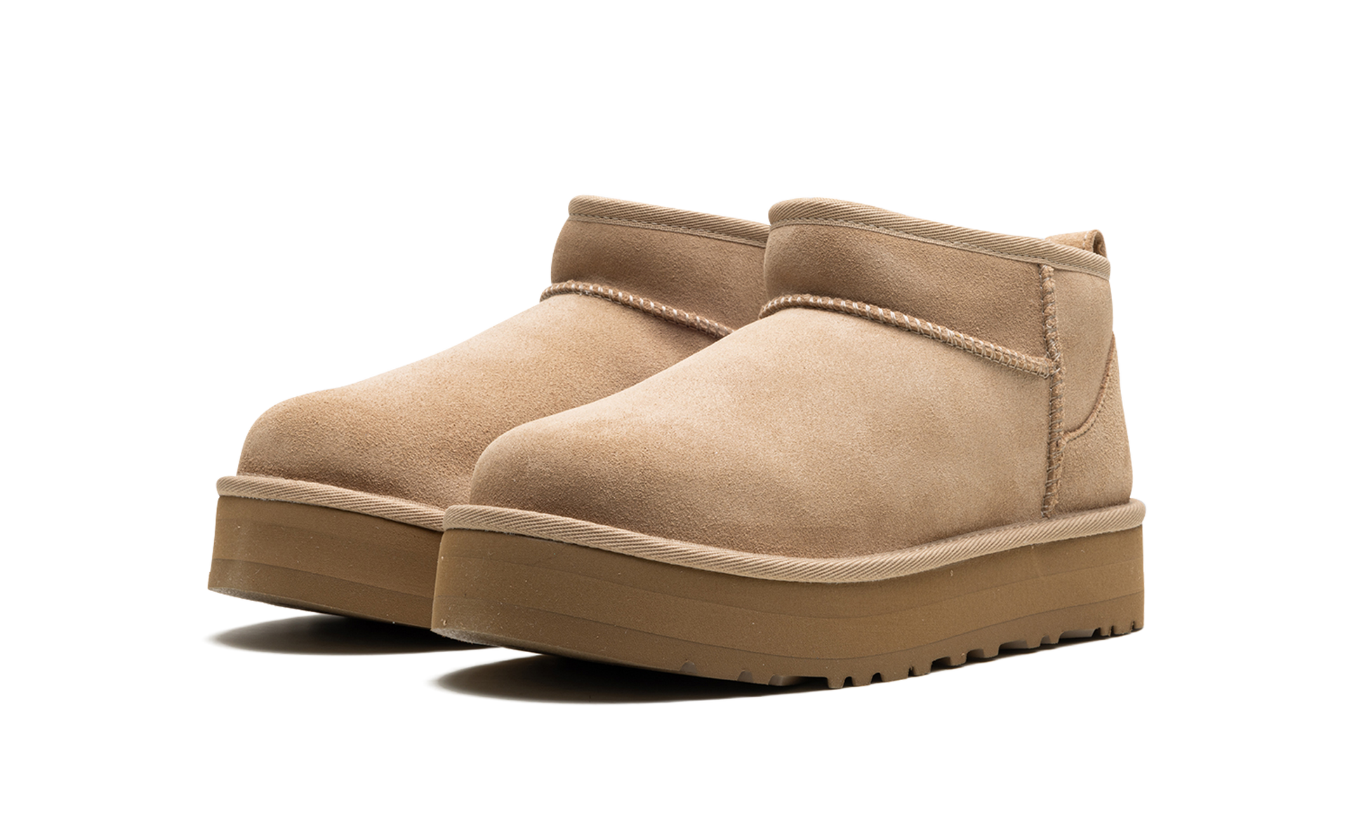 UGG Classic Ultra Mini Platform Boot Sand (Kids)