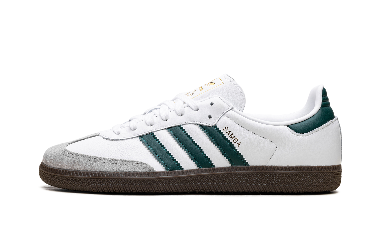 adidas Samba OG Cloud White Collegiate Green
