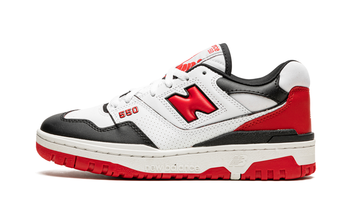 New Balance 550 White Red Black