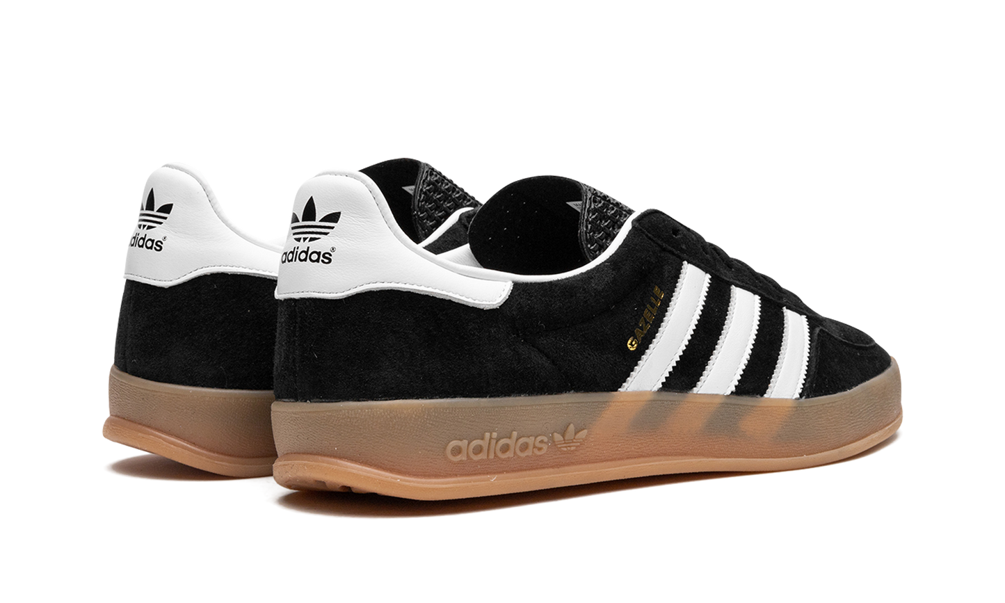 adidas Gazelle Black White Gum