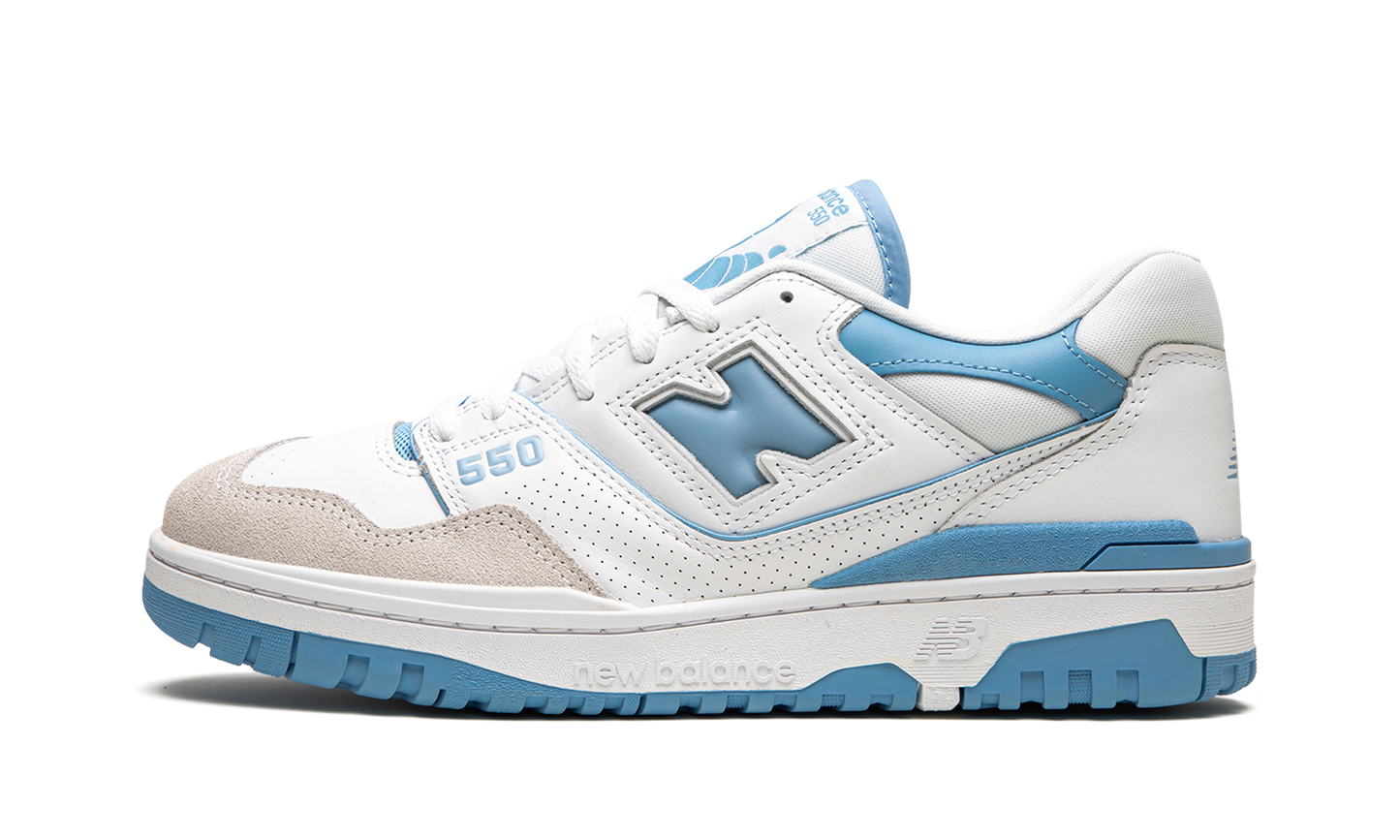 New Balance 550 White Blue Haze Rain Cloud