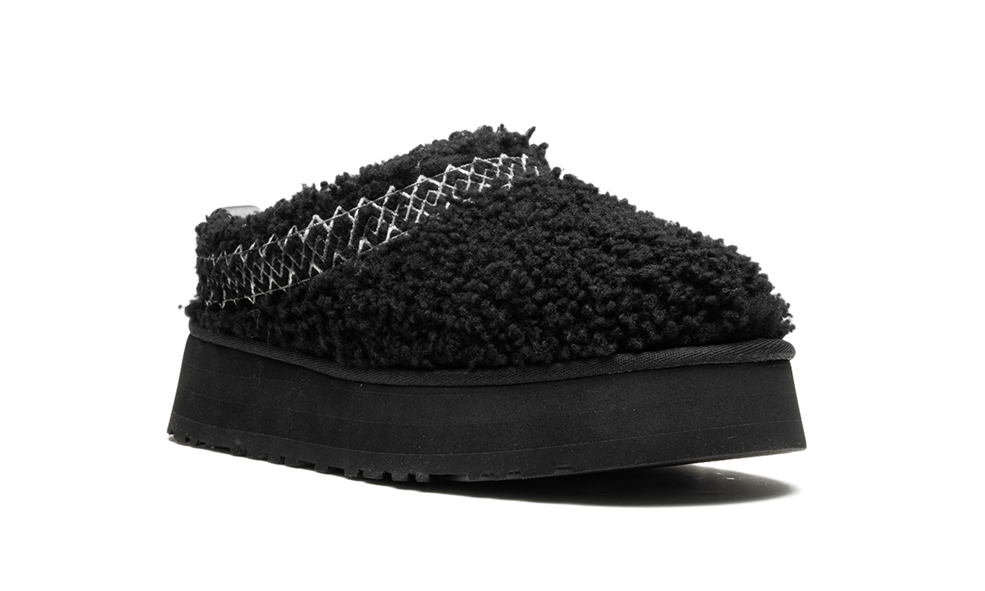 UGG Tazz Slipper Heritage Braid Black (Women's)