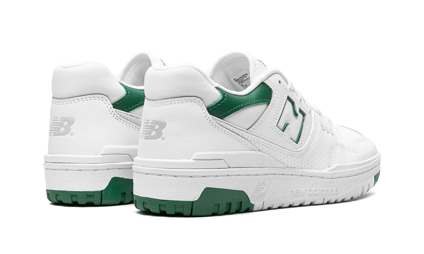New Balance 550 White Classic Green