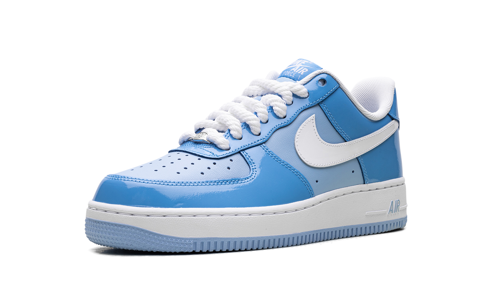 Nike Air Force 1 Low '07 LV8 Phychic Blue White Patent