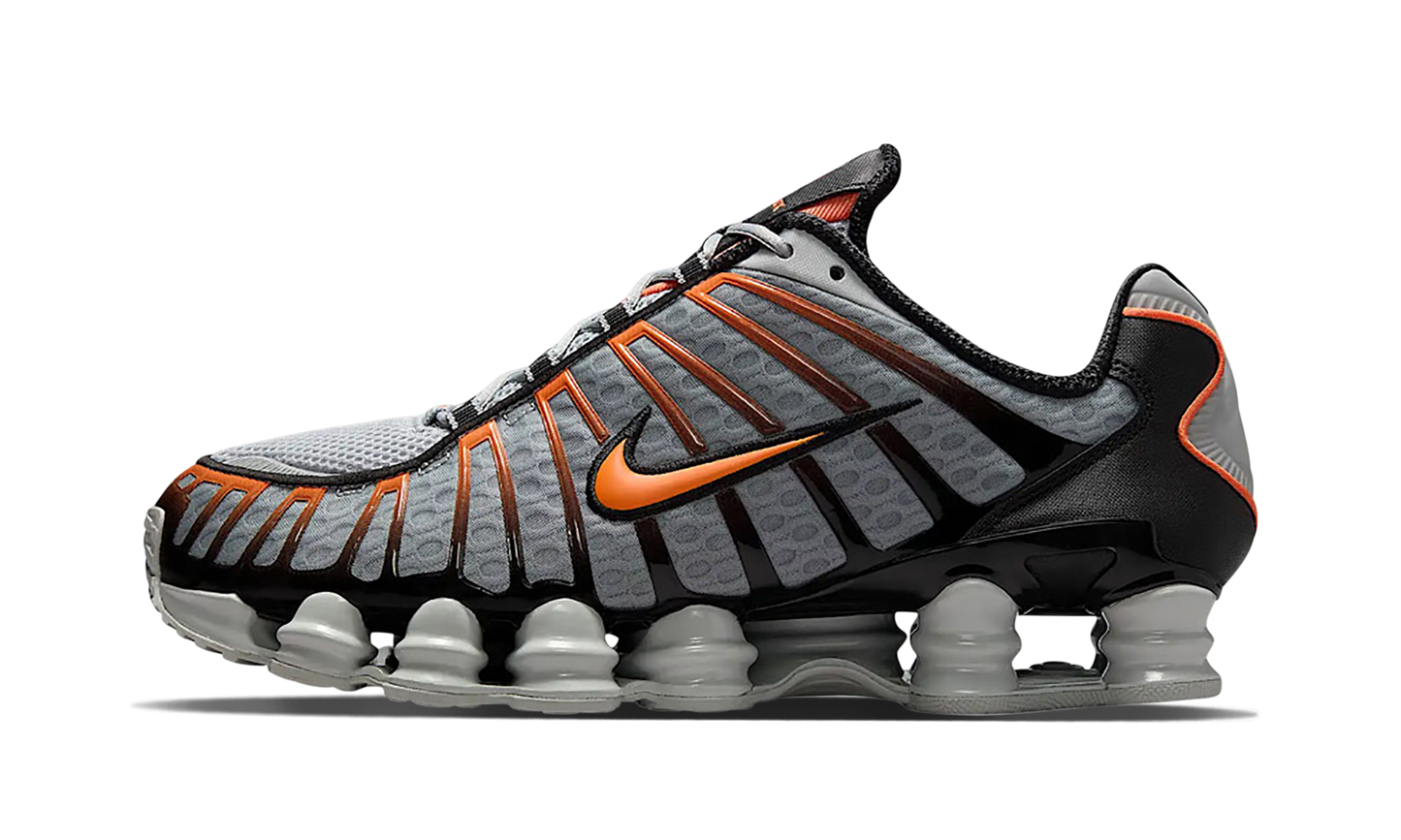Nike Shox TL Helles Rauchgrau Schwarz Helles Mandarin