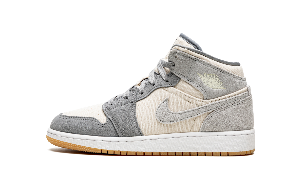 Jordan 1 Mid SE Coconut Milk Particle Grey (GS)