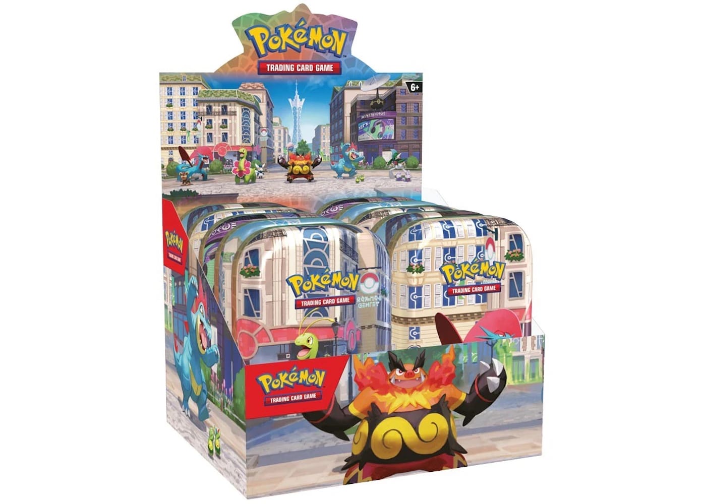 Pokémon TCG: Mega Evolution Lumoise City 5x Mini Tin (Art set)