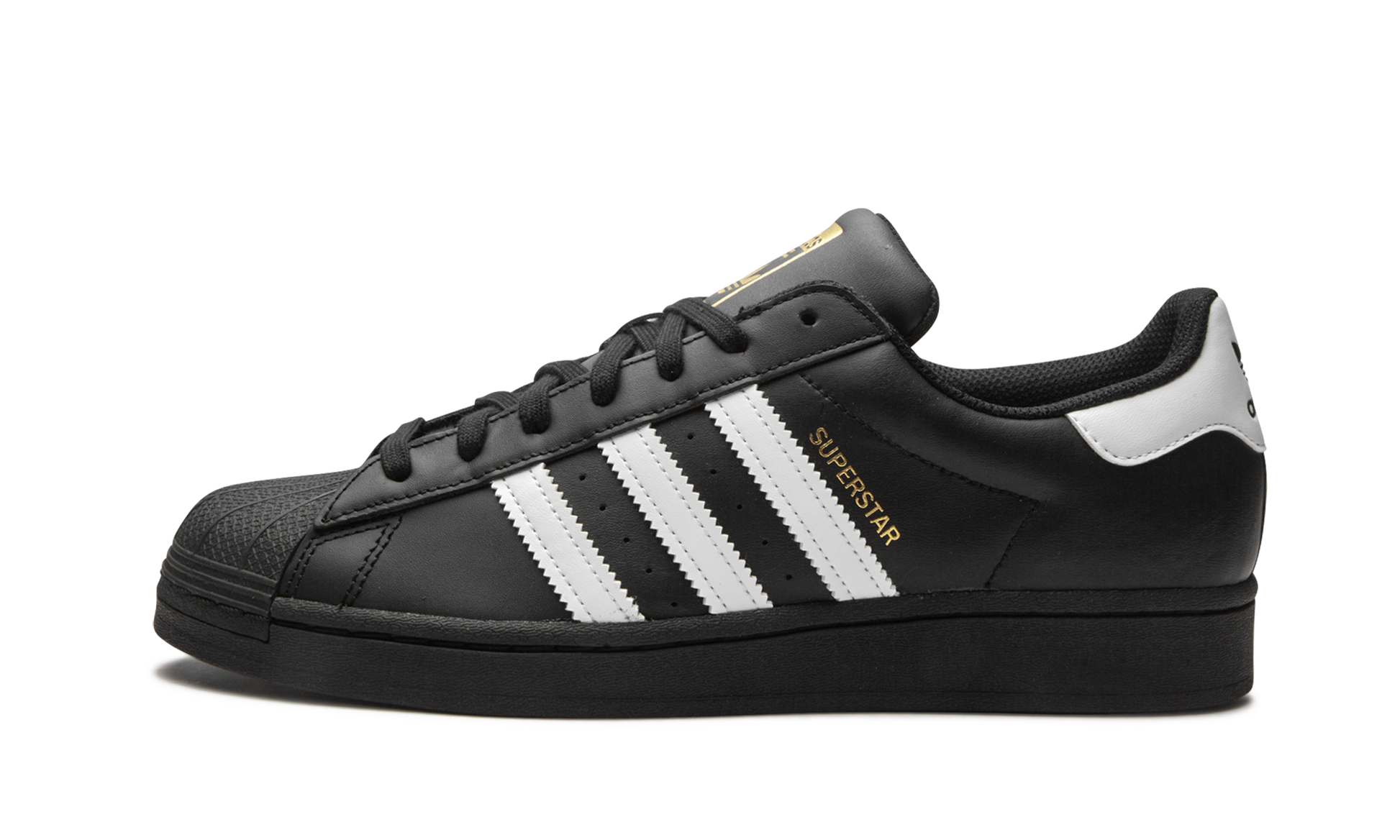adidas Superstar Core Black Cloud White Gold
