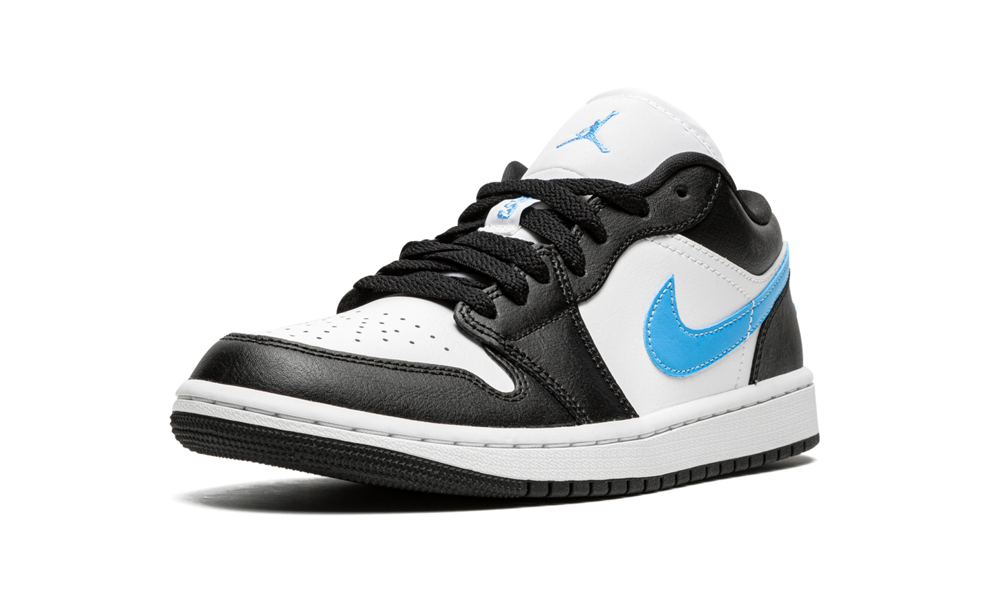 Jordan 1 Low Black University Blue White (Women's)