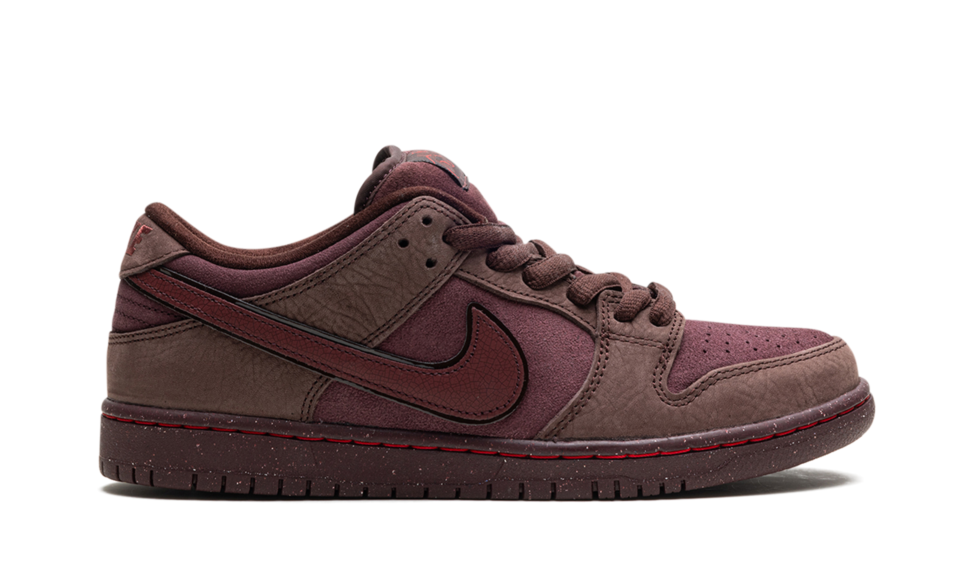 Nike SB Dunk Low City of Love Burgundy Crush