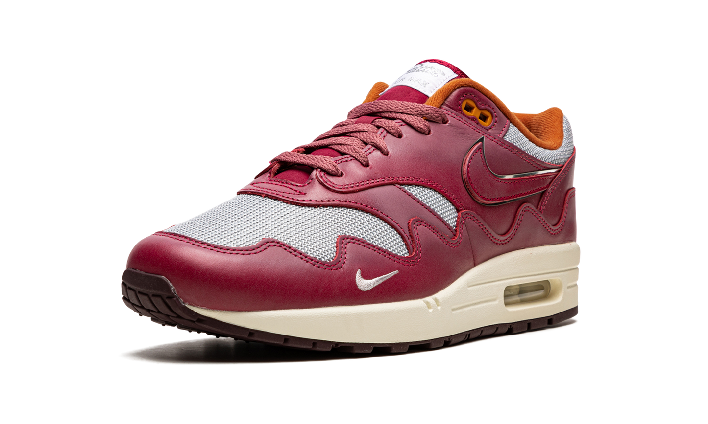 Nike Air Max 1 Patta Waves Rush Maroon (without Bracelet)