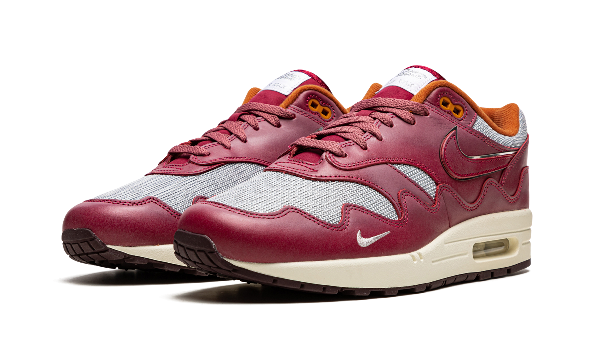 Nike Air Max 1 Patta Waves Rush Maroon (without Bracelet)