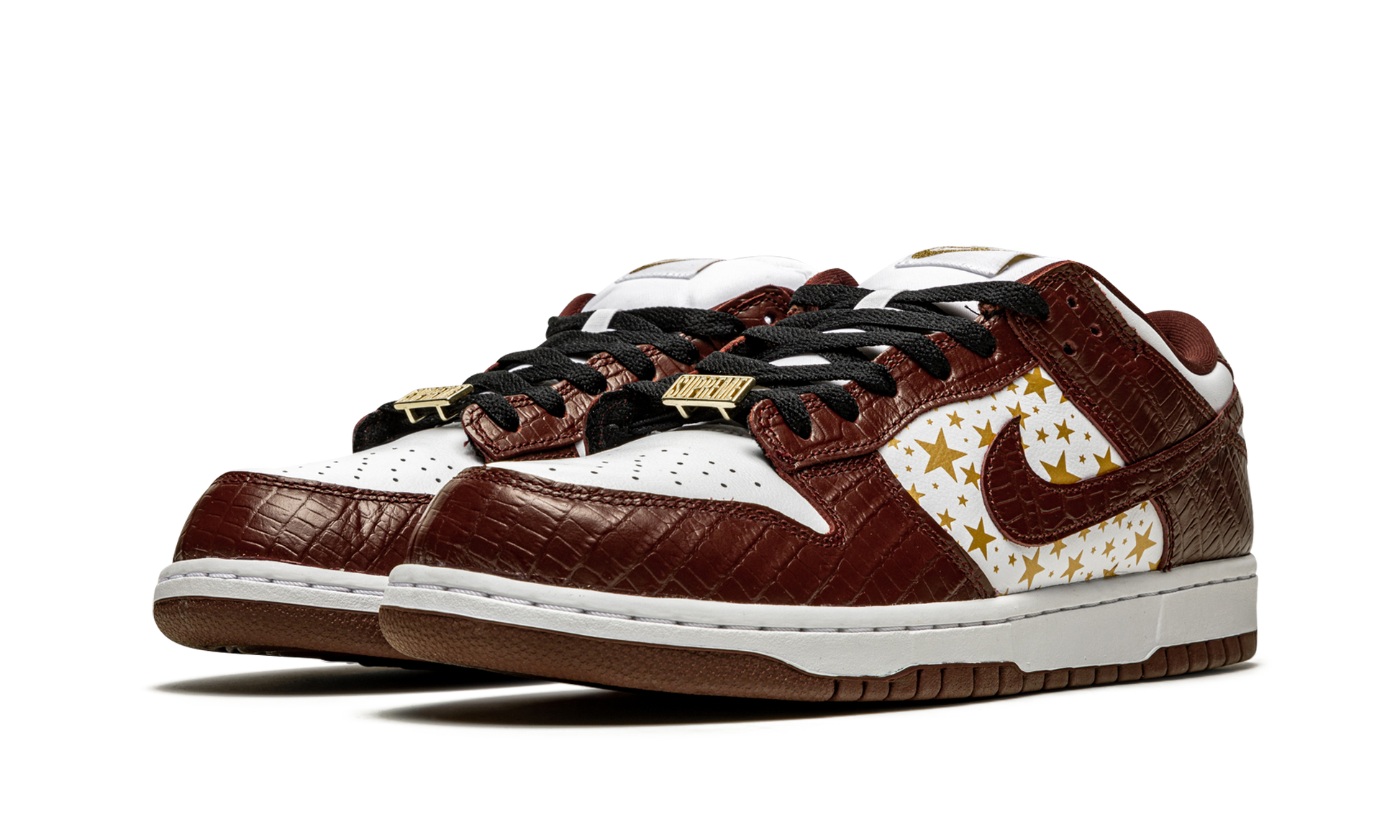 Nike SB Dunk Low Supreme Stars Barkroot Brown (2021)