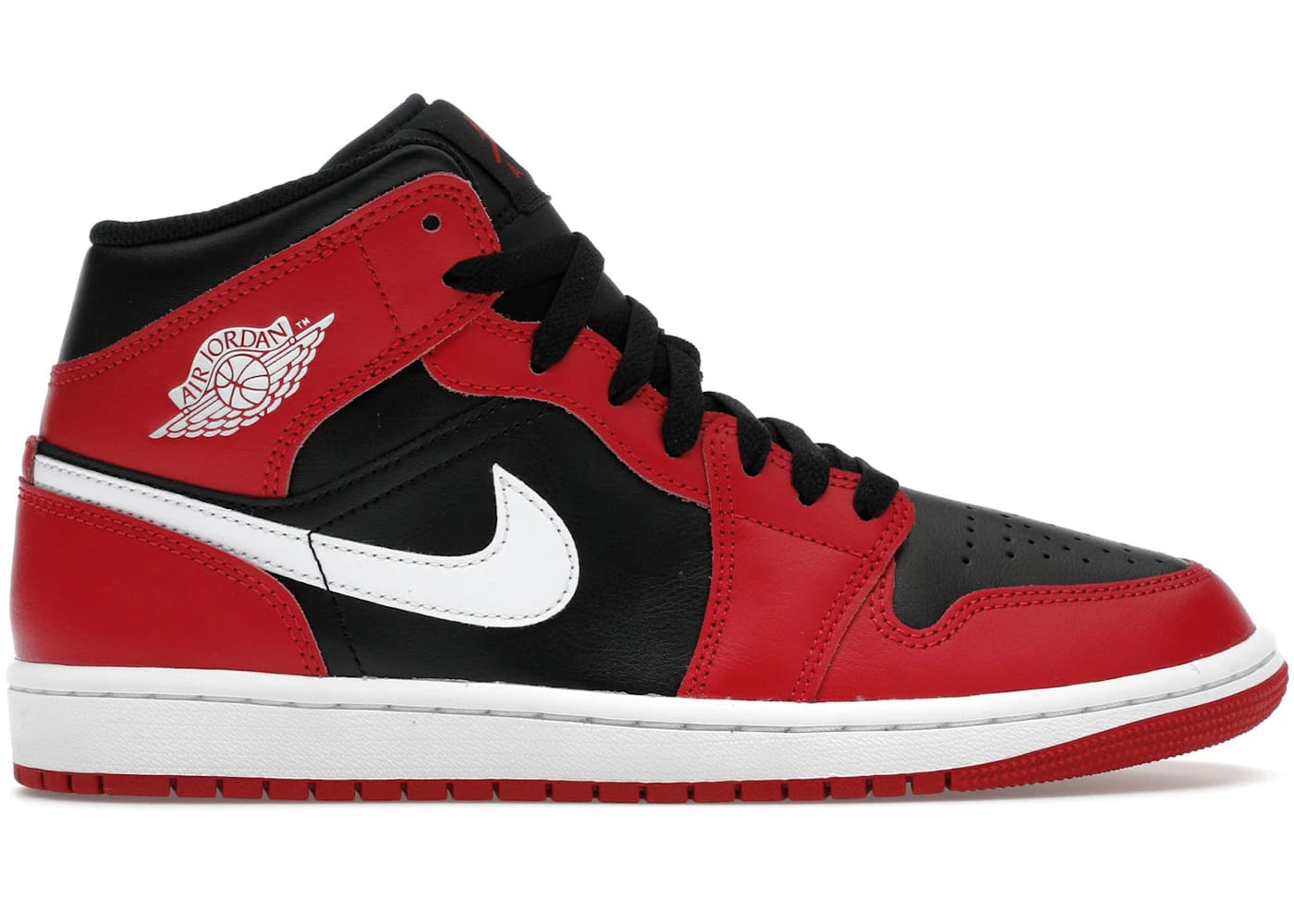 Jordan 1 Mid Gym Red Black White (2024)