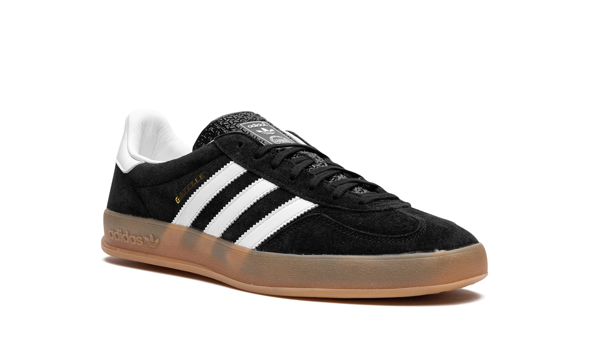 adidas Gazelle Black White Gum