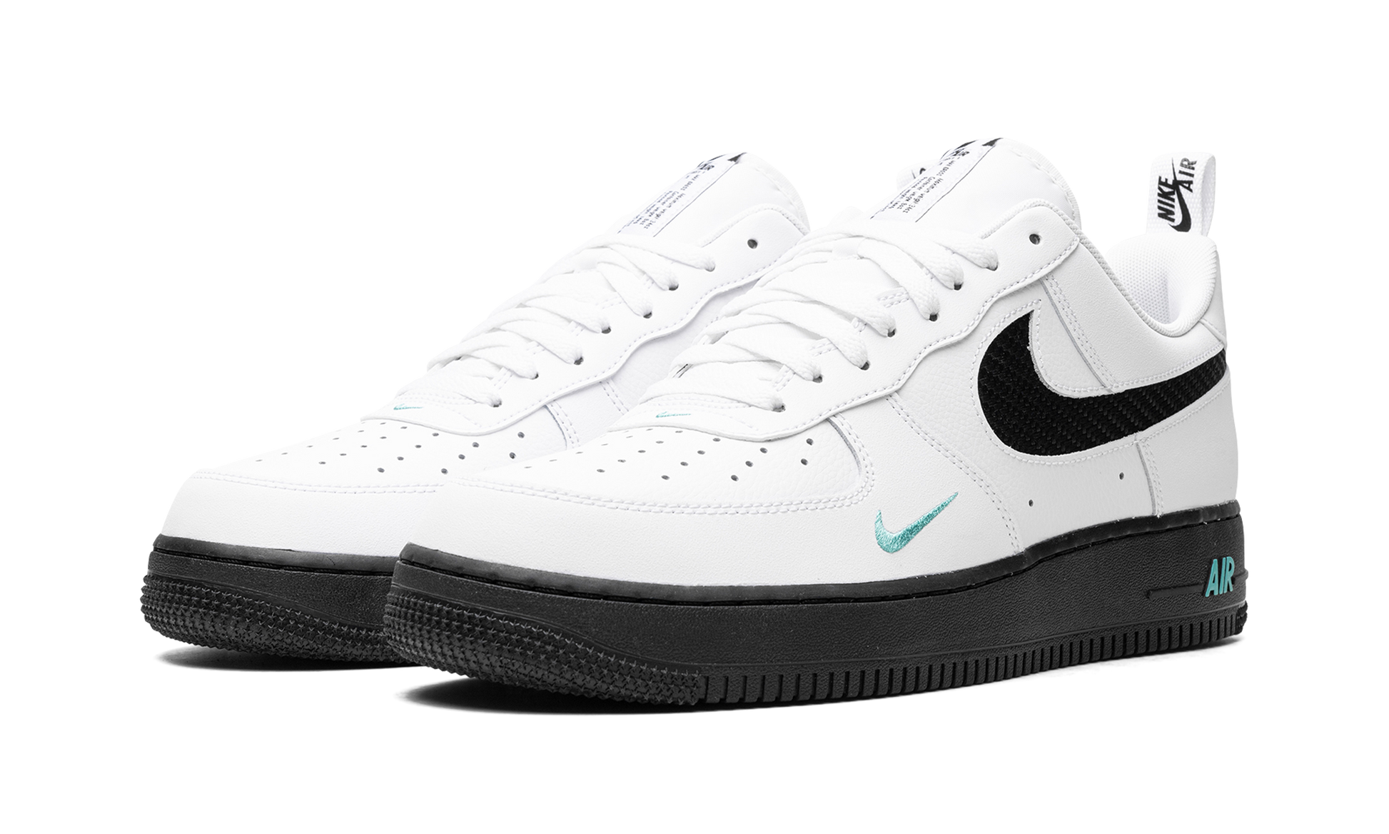 Nike Air Force 1 Low White Black Teal