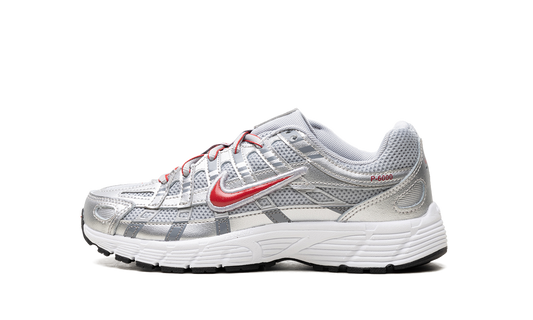 Nike P-6000 Metalic Silver Cool Red (GS)