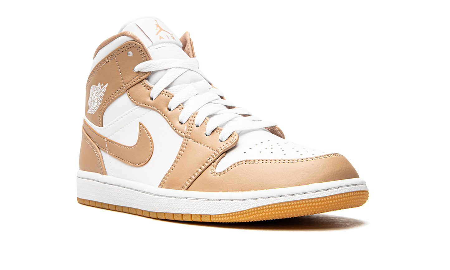 Jordan 1 Mid Tan Gum 