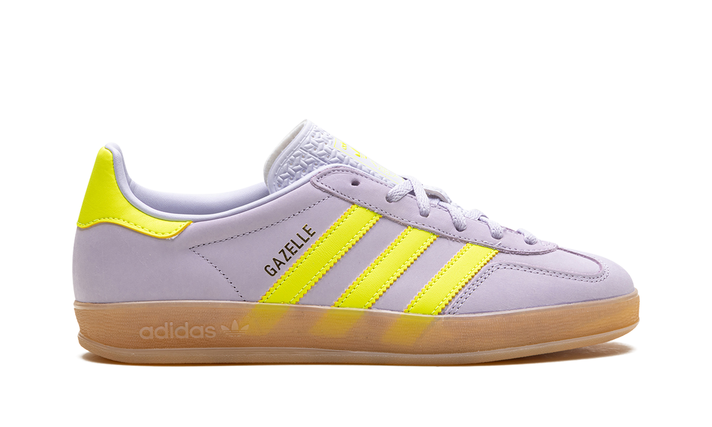adidas Gazelle Indoor Silver Dawn Solar Yellow (Women's)