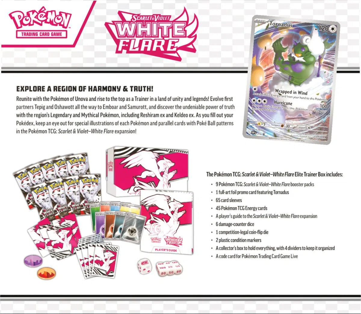 Pokemon TCG: White Flare Elite Trainer Box