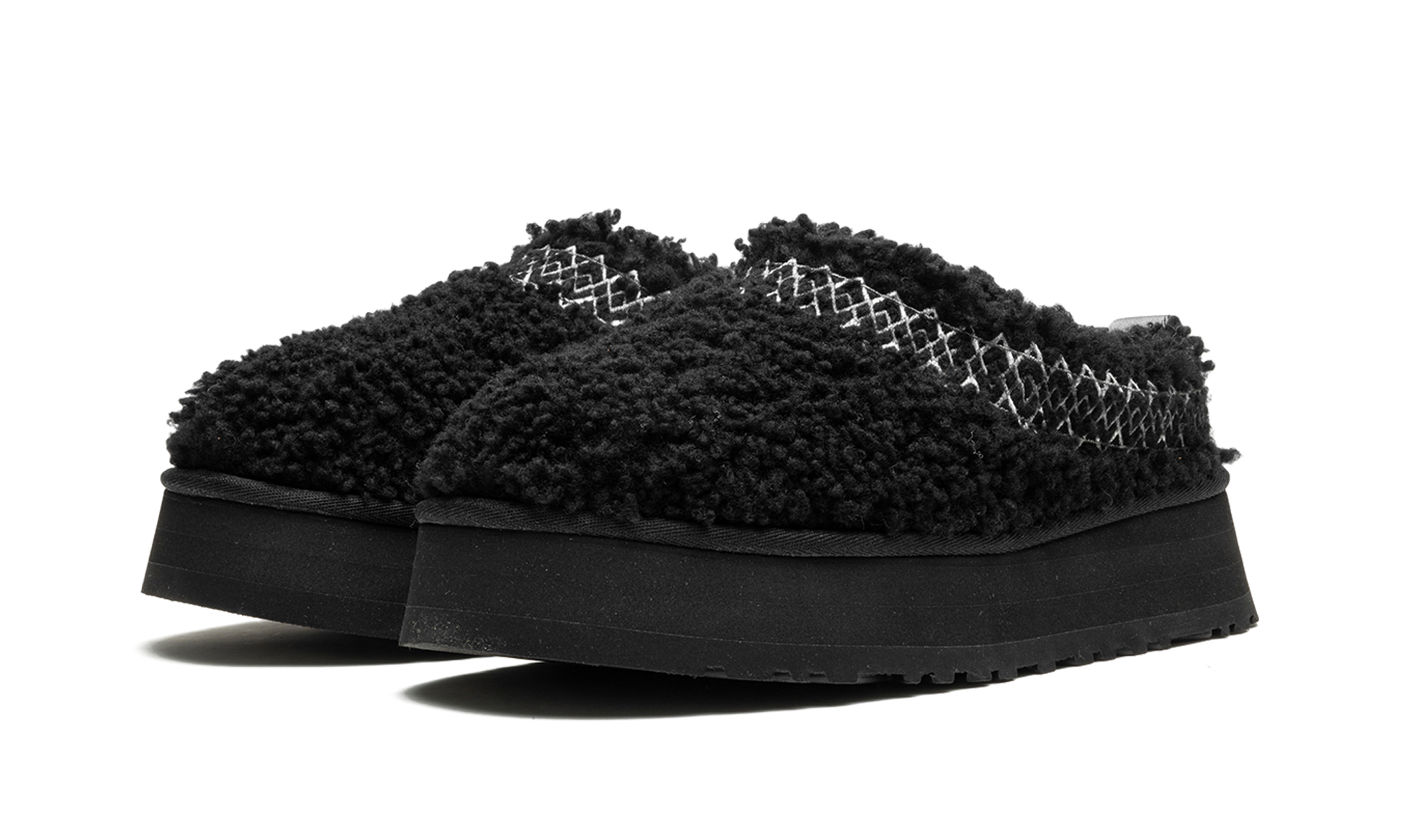 UGG Tazz Slipper Heritage Braid Black (Women's)