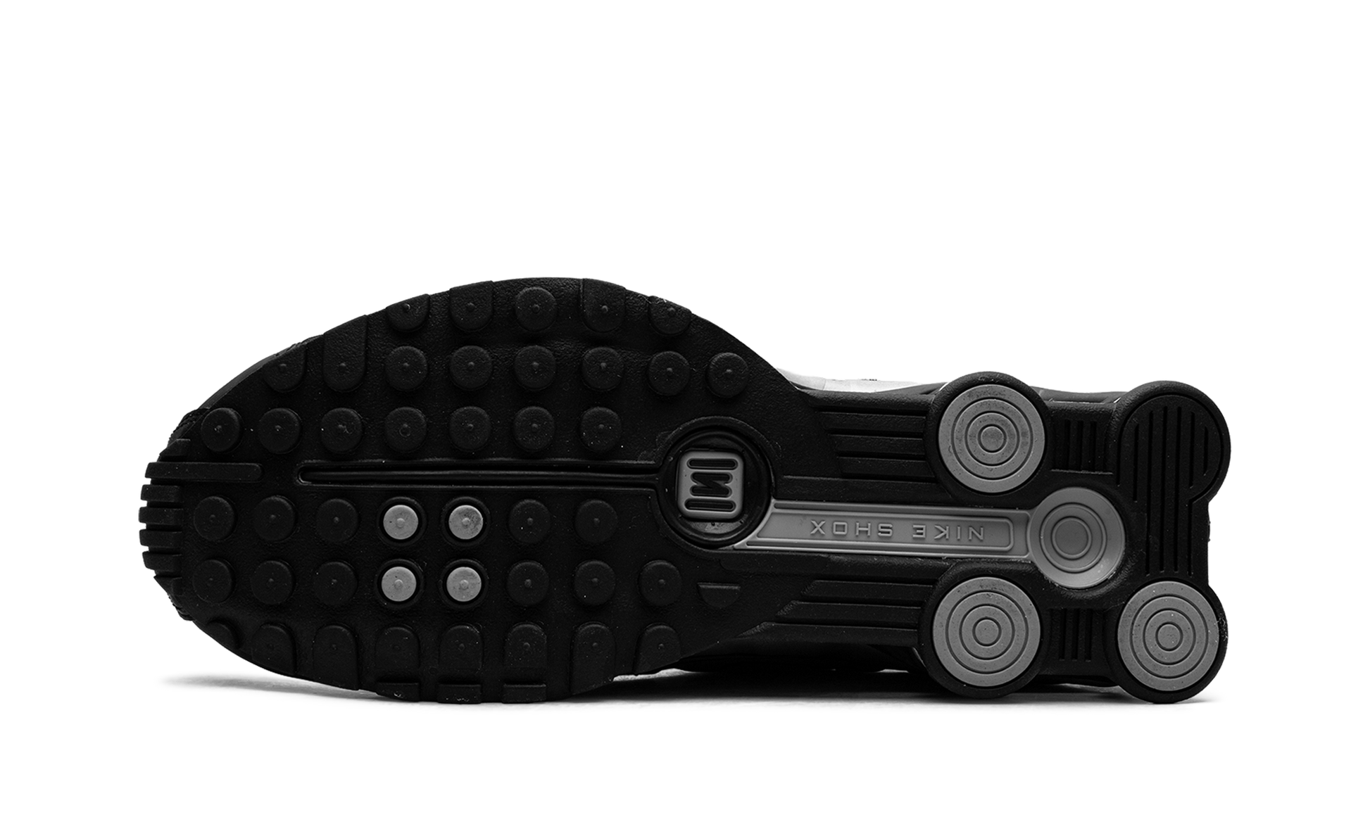 Nike Shox R4 Metallic Silver Black