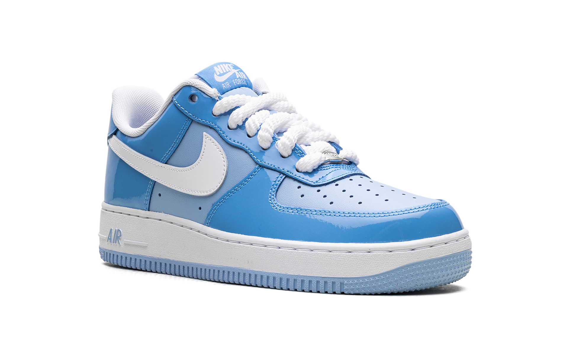 Nike Air Force 1 Low '07 LV8 Phychic Blue White Patent