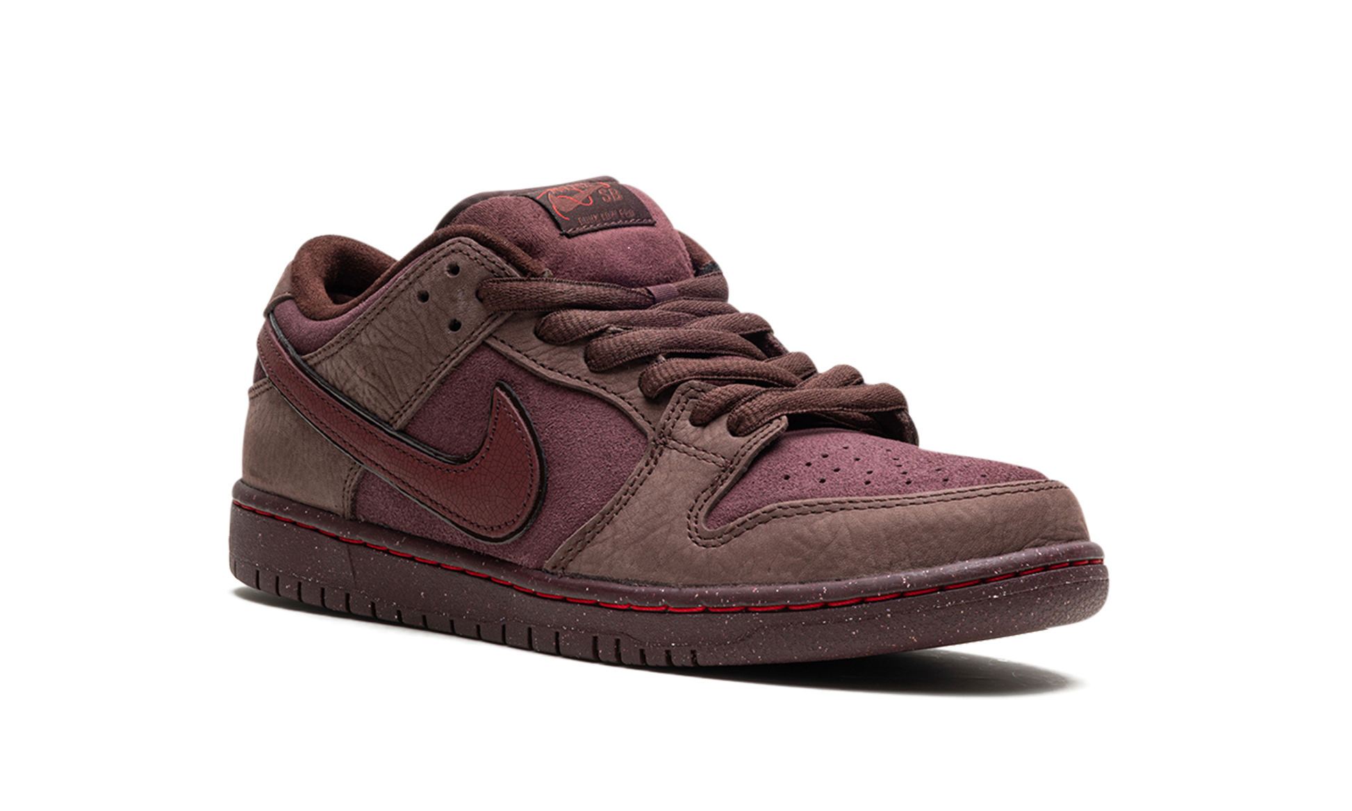 Nike SB Dunk Low City of Love Burgundy Crush