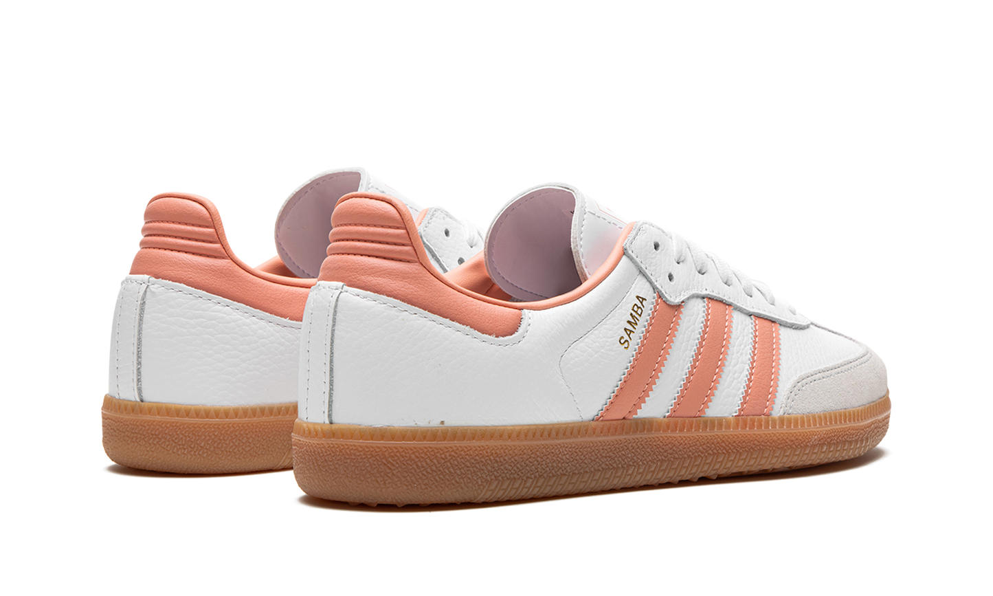 adidas Samba OG White Wonder Clay Gum (Women's)