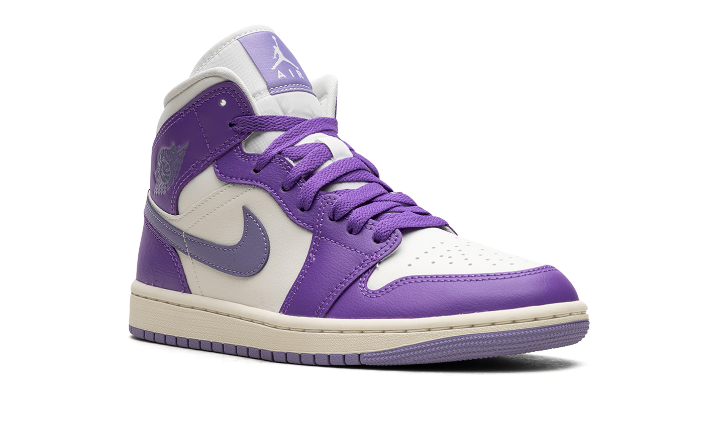 Jordan 1 Mid Action Grape (Women's)