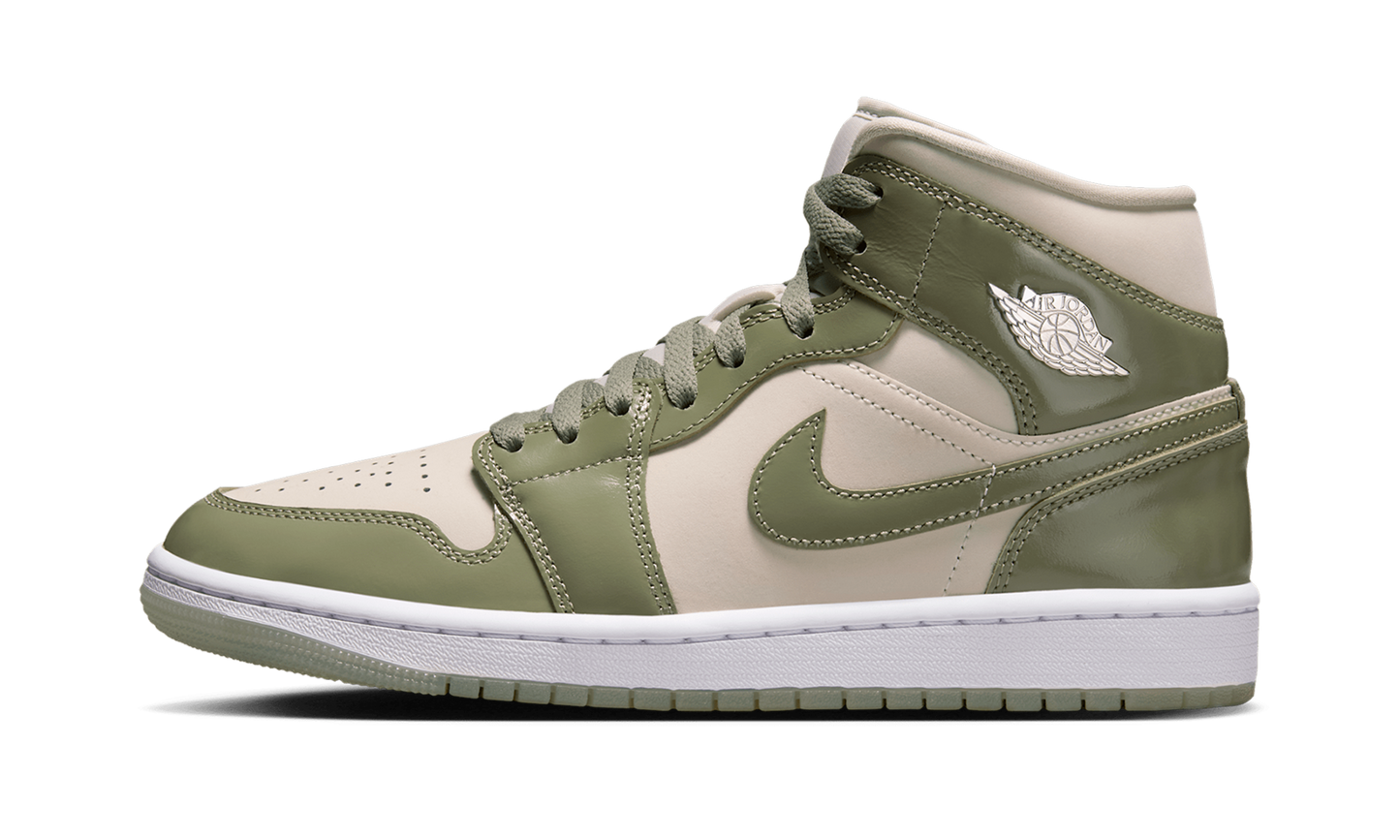 Jordan 1 Mid SE Sea Glass Oil Green (Women's)